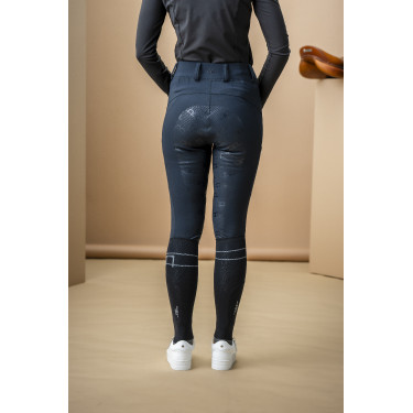 Pantalon Hybrid Horseware fond de peau AA Fina femme Noir