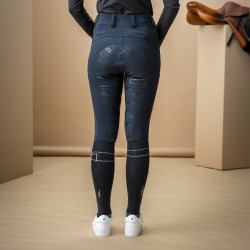 Pantalon Hybrid Horseware fond de peau AA Fina femme Noir