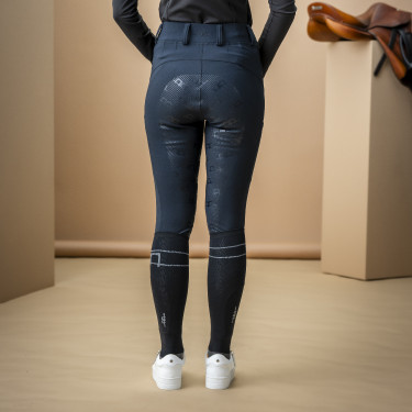 Pantalon Hybrid Horseware fond de peau AA Fina femme Noir