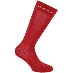 Chaussettes Equithème Classic Rouge Chaussettes Equithème Classic Rouge