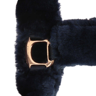 Licol Equithème Teddy rose gold Bleu marine Licol Equithème Teddy rose gold Bleu marine