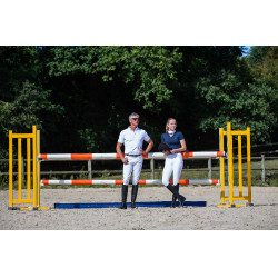 Polo Equithème Wellington Blanc