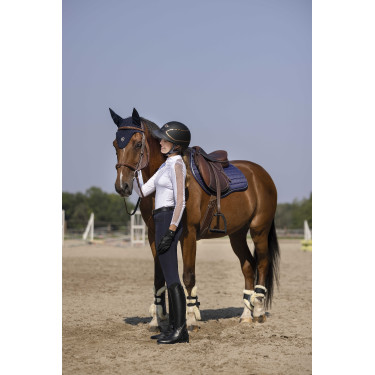 Broek Equithème Safir Marine / zwart Blauw