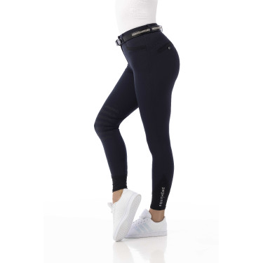 Broek Equithème Safir Marine / zwart Blauw