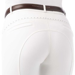 Broek Equithème Safir Wit / blauw
