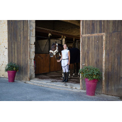 Polo Equithème Brussels Blanc Polo Equithème Brussels Blanc