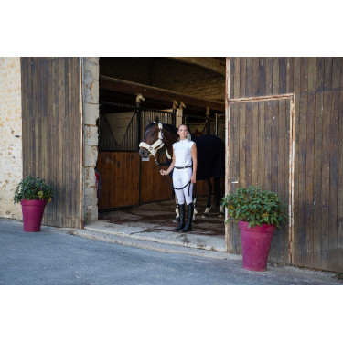 Polo Equithème Brussels Blanc Polo Equithème Brussels Blanc