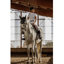 Polo Equithème Dorla Blanc Polo Equithème Dorla Blanc