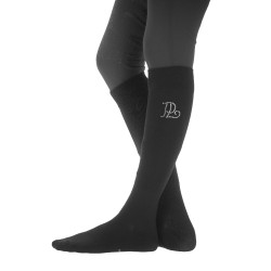 Chaussette Pénélope Luxe Strass Noir / argent