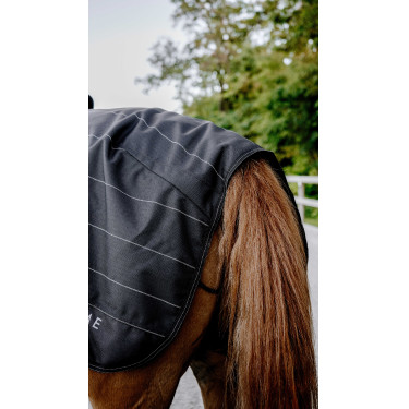 Couvre-rein Tyrex Equithème Lumin 600D Noir