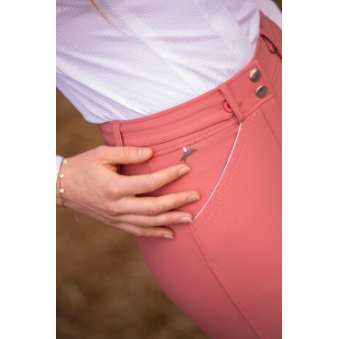 Pantalon d'équitation Pénélope New Point Sellier femme Vieux rose