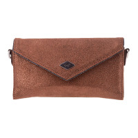 Pénélope New Phone Pocket Glitter tasje Cognac / glitter