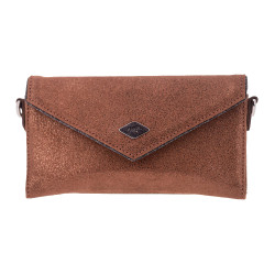 Pochette Pénélope New Phone Pocket Glitter Cognac / glitter