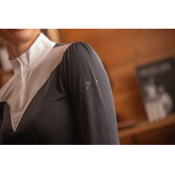 Polo de Concours Pénélope Verone femme Noir / blanc