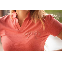 Polo Pénélope Josie Pêche Rose