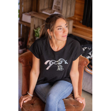 T-shirt Pénélope Funky Noir