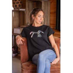 T-shirt Pénélope Funky Noir