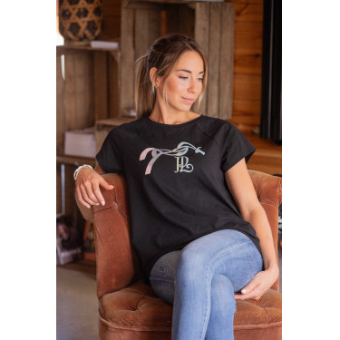 T-shirt Pénélope Funky Noir