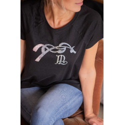 T-shirt Pénélope Funky Noir