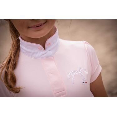 Wedstrijdpolo Eden by PL Madrid Roze Wedstrijdpolo Eden by PL Madrid Roze
