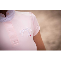Wedstrijdpolo Eden by PL Madrid Roze Wedstrijdpolo Eden by PL Madrid Roze