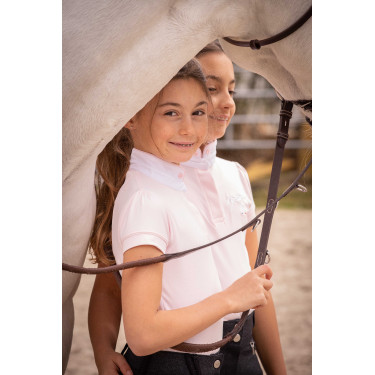 Wedstrijdpolo Eden by PL Madrid Roze Wedstrijdpolo Eden by PL Madrid Roze