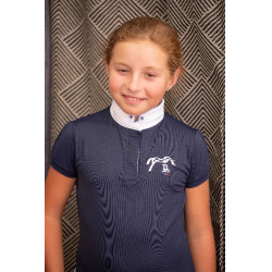 Polo de concours Eden by PL Madrid Bleu marine