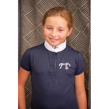 Polo de concours Eden by PL Madrid Bleu marine