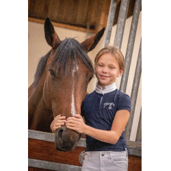 Polo de concours Eden by PL Madrid Bleu marine