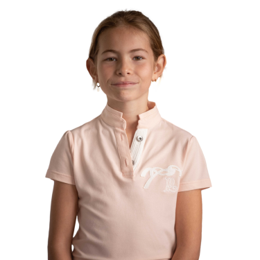 Polo Victorine Eden by Pénélope Beige / rose