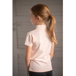 Polo Victorine Eden by Pénélope Beige / rose Polo Victorine Eden by Pénélope Beige / rose