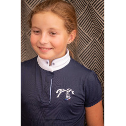 Polo de concours Eden by PL Madrid Bleu marine