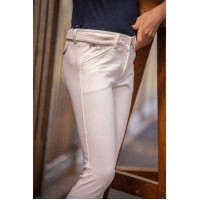 Pantalon Eden by PL Point Sellier Blanc