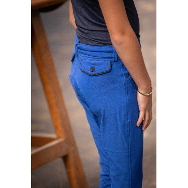 Pantalon Eden by PL Point Sellier Bleu Pantalon Eden by PL Point Sellier Bleu