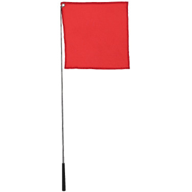 Ethologische stick met Hippotonic-vlag Rood