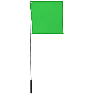 Stick éthologique avec drapeau Hippotonic Vert