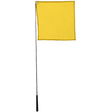 Stick éthologique avec drapeau Hippotonic Jaune