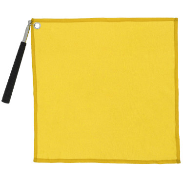 Stick éthologique avec drapeau Hippotonic Jaune