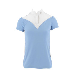 Polo de concours Pénélope Moon Bleu artic