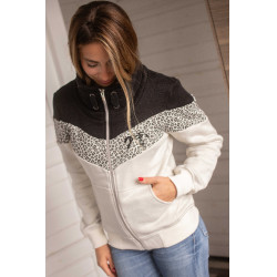 Sweater Pénélope Leonative dames Grijs