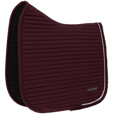 Tapis de selle dressage Equithème Glam Bordeaux