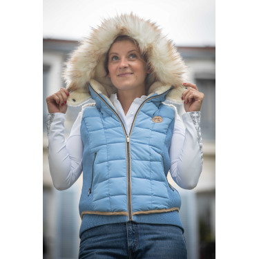 Mouwloze Pénélope Roger bodywarmer Arctisch blauw Mouwloze Pénélope Roger bodywarmer Arctisch blauw