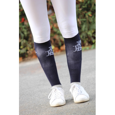 Sok Pénélope Wedstrijd Zwart / crème