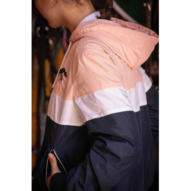Blouson Pénélope Celecce Marine / roze Blauw
