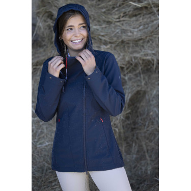 Veste softshell Equithème Lila Bleu marine