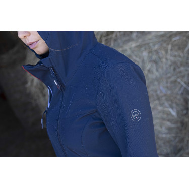 Softshell jas Equithème Lila Marineblauw