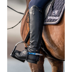 Éperons Sprenger FairRider plats Bleu / argent Éperons Sprenger FairRider plats Bleu / argent