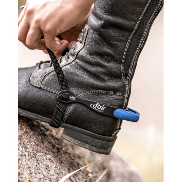 Sprenger FairRider platte sporen Zwart / blauw Sprenger FairRider platte sporen Zwart / blauw