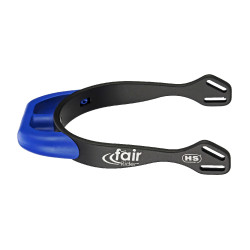 Éperons Sprenger FairRider plats Noir / bleu