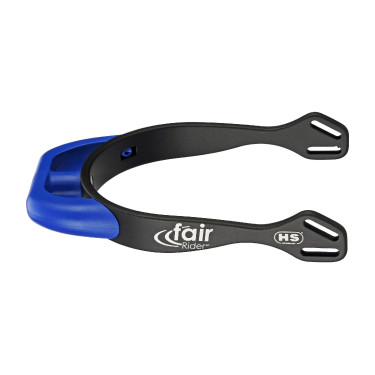 Sprenger FairRider platte sporen Zwart / blauw Sprenger FairRider platte sporen Zwart / blauw